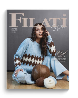FILATI STUDIO No. 4 - Rivista tedesca + istruzioni in italiano