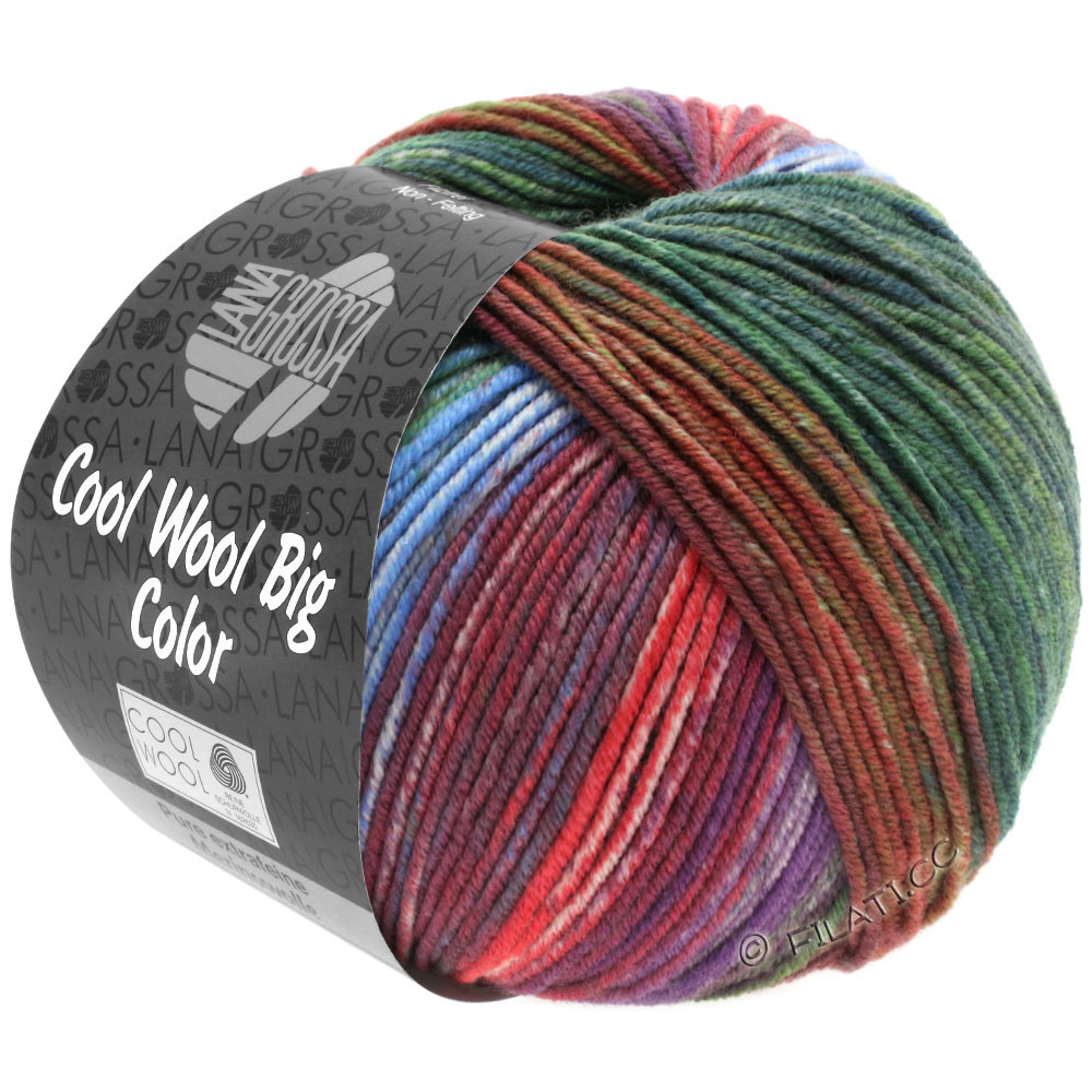 LANA GROSSA 3X100G Gomitolo Collina Bobbel Effetto Fiamma Lana 8 Colori EUR  32,90 - PicClick IT