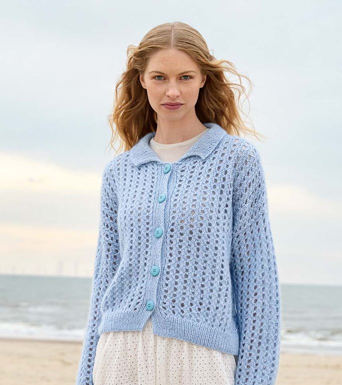 Lana Grossa JACKA Ecopuno & Silkhair - Stickmönster (NO)